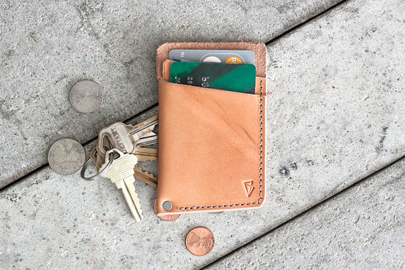 minimal leather wallet by fullgive