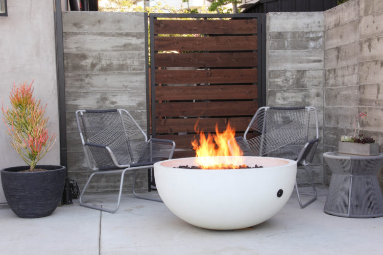 Ember Fire Bowl by Concrete Wave Design [buy]