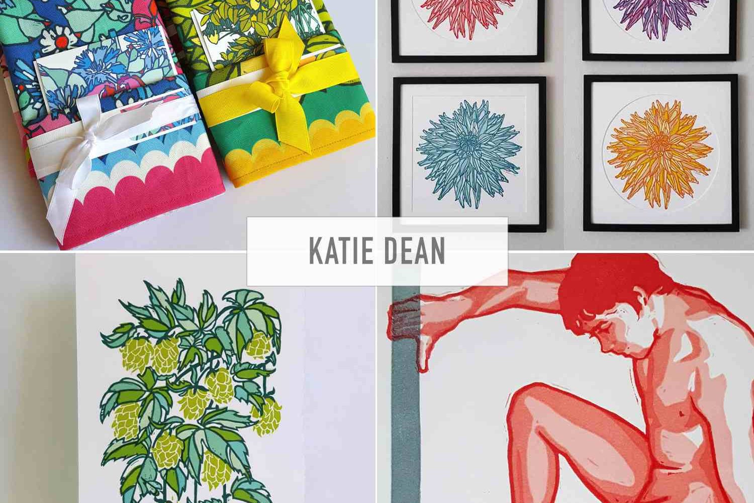 Katie Dean Printmaker Artist Tacoma Washington Etsy